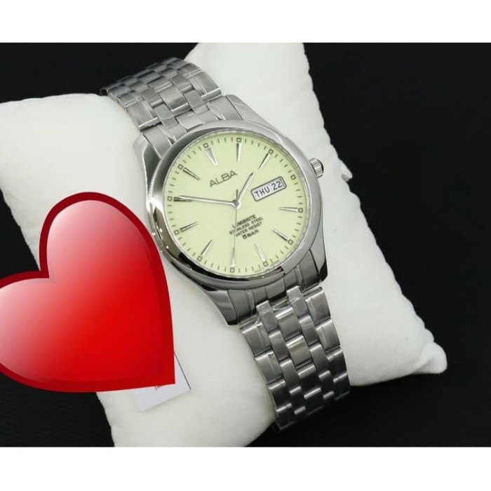 ✅Ori Jam Tangan Pria Alba Axnd57X1 Axnd57 Silver Original Garansi Resmi Limited