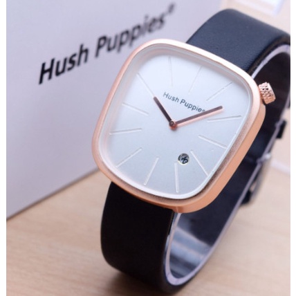 ✅Ori Jam Tangan Wanita Hush Puppies Set Segi Kulit Terbaru