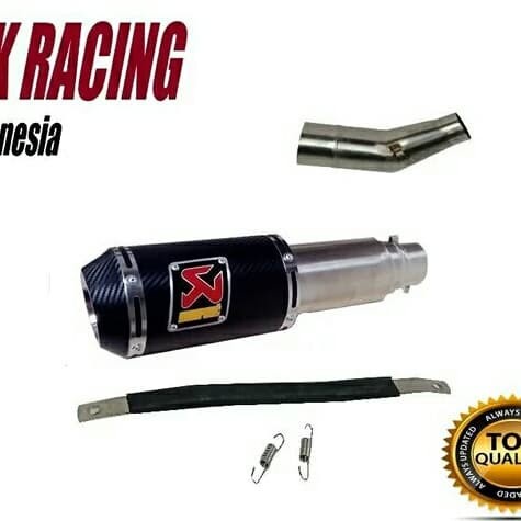 ✨New Ori Knalpot Racing Kawasaki Ninja Fi Z250 Akrapovic Lorenzo Slip On Terbaru