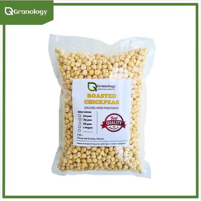 

Kacang Arab Panggang / Roasted Chipeas (1 Kilogram) By Granology