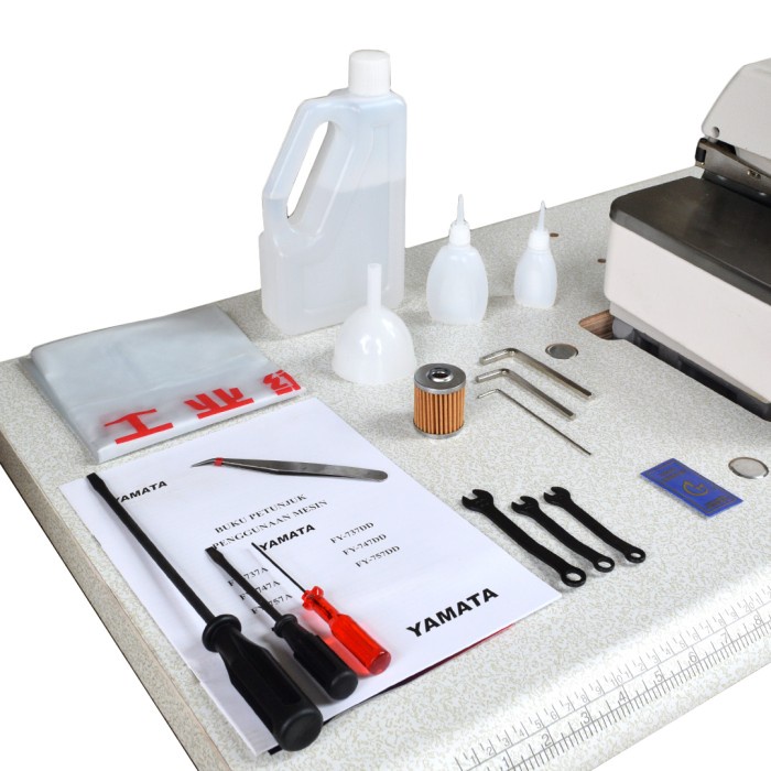 Mesin Obras Yamata Fy747D - Obras Benang 4 Industri Kaos Dinamo Servo