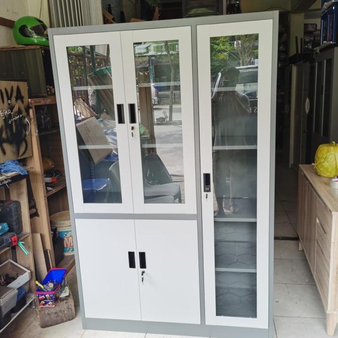 

{{{{{{] lemari kabinet 3 pintu besi