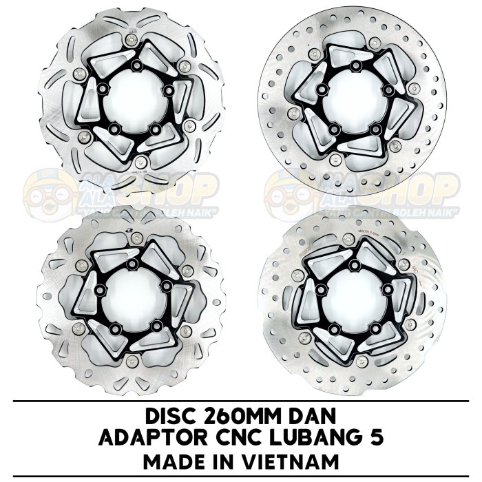 Disc Winner X / Supra GTR 260mm PnP New Vario 150 Piringan 260 termurah