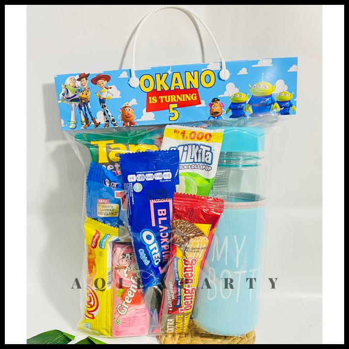 

TERMURAH PAKET SNACK ULANG TAHUN ANAK TERMURAH/BINGKISAN SOUVENIR/HAMPERS ANAK !!