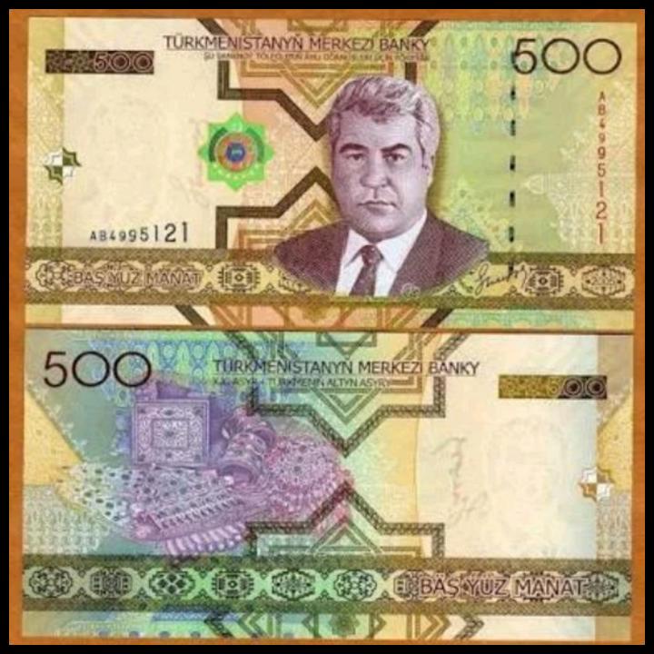 

BEST DEAL TURKMENISTAN 500 MANAT 2005 PREFIX.