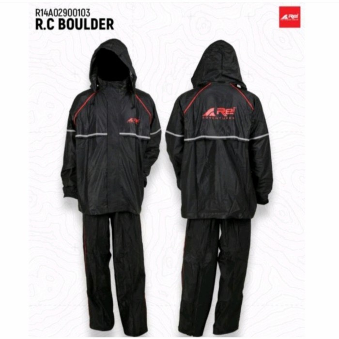 Arei Outdoorgear Raincoat Boulder - Jas Hujan Boulder Rei Ready
