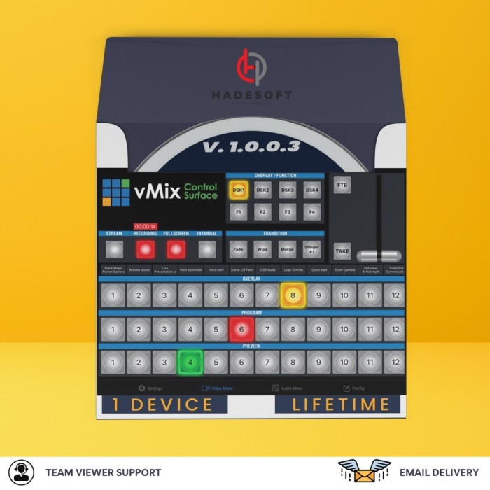 Run vMix Virtual Control Surface 1.0.0.3