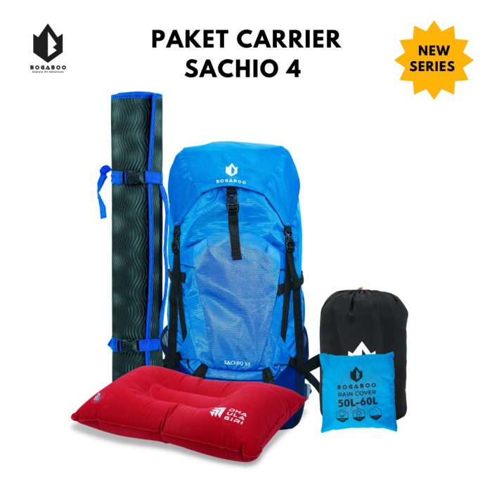 [New Ori] Paket Hemat - Paket Alat Camping Dan Naik Gunung / Hiking Outdoor -Tas Limited