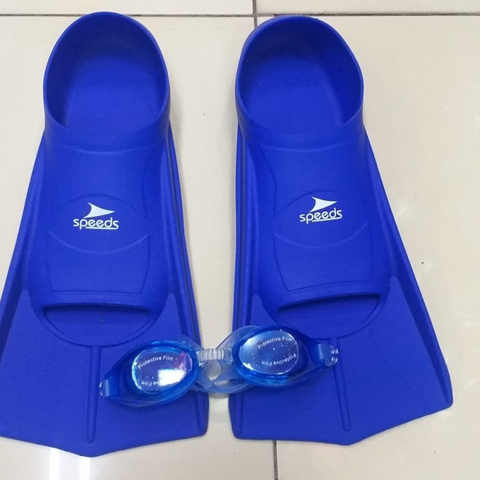 [New] Sepatu Renang Karet Speedo Size 30-40 Dan Kacamata Renang Limited