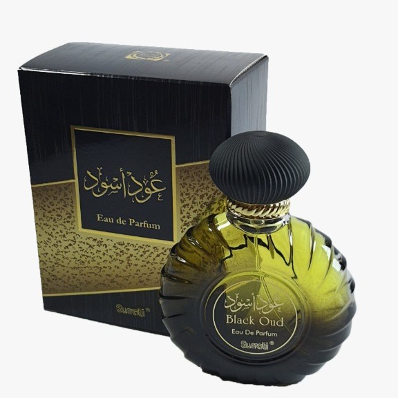 [Ori] Surrati Spray 100 Ml Black Oud Parfume Edp Bisa Gojek