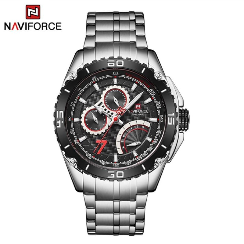 Jam Tangan Pria Naviforce 9183 Rantai