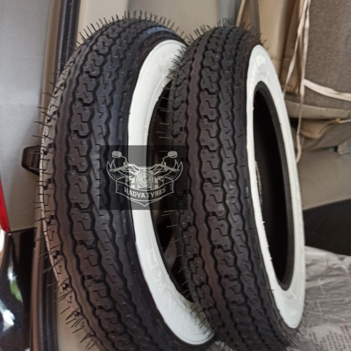 BAN SHINKO SR550 WHITE WALL 3.50-8 VESPA RING 8 ORIGINAL BEST QUALITY