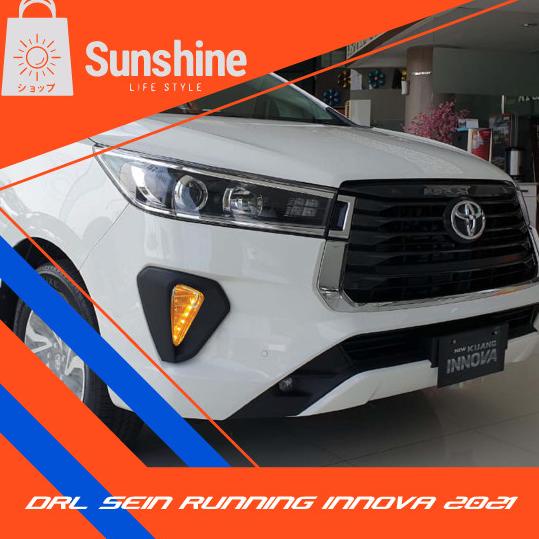 lampu sein bumper innova reborn 2021 model drl + running sein