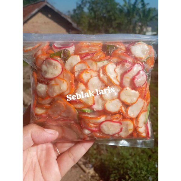 

seblak kering krupuk bulat 150grm