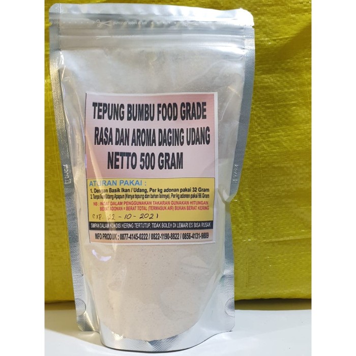 

Harga!! Tepung Perasa/Perisa Udang Food Grade