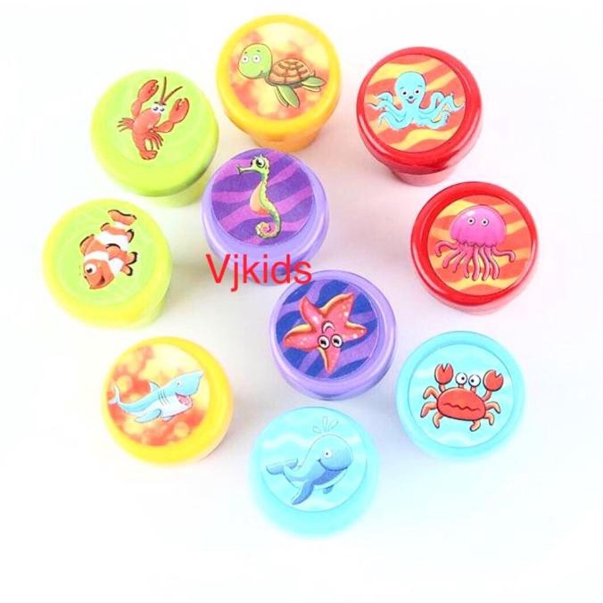 

Stamp, Stempel, Cap Anak Sea Animals Murah