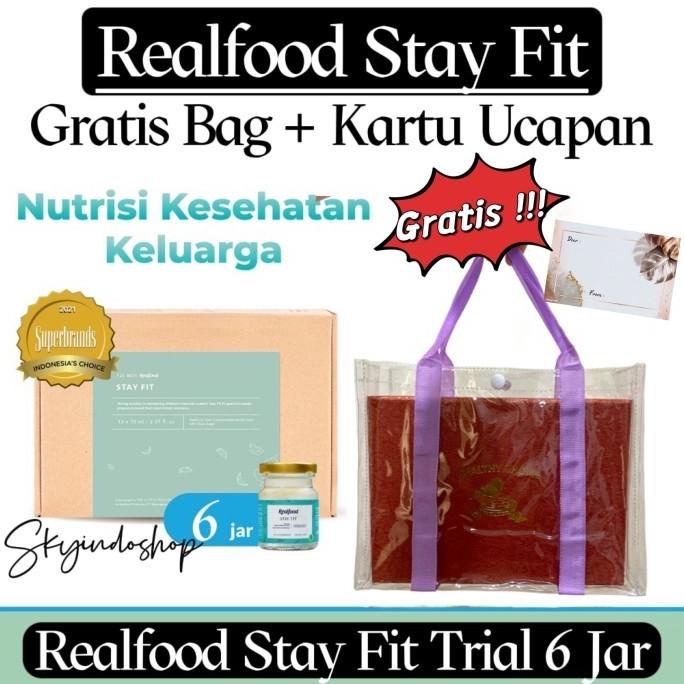 

Realfood Trial Stay Fit / Minuman Sarang Burung Walet