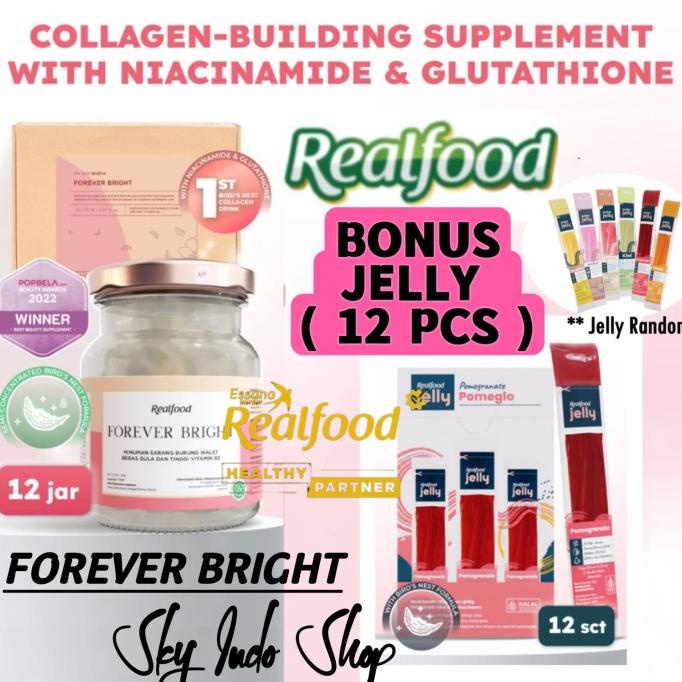 

Realfood Forever Bright ( Minuman Sarang Burung Walet ) Bpom Halal Mui