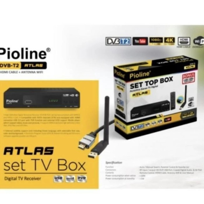 [New] Set Top Box Pioline Atlas Terbatas