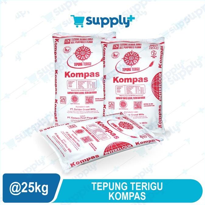 

Tepung Terigu KOMPAS 25 Kg Ready Stok zp 1005