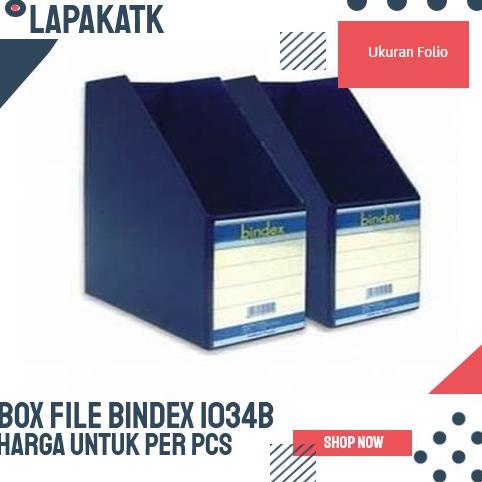 

Terjangkau - BINDEX JUMBO BOX FILE 1034 / BOXFILE BINDEX 1034 B