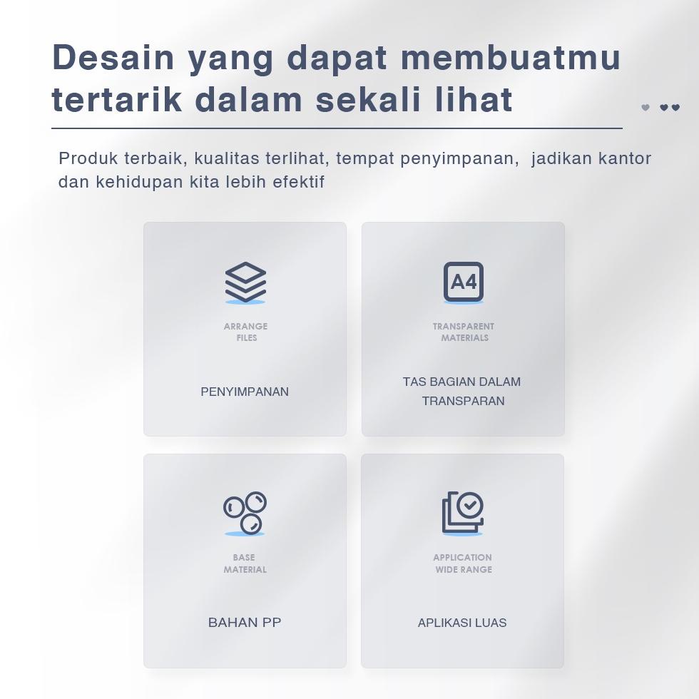 

Terbaru! Deli Display Book / Map File Dokumen A4 30/60/80 Halaman Warna Pastel 7267X 72495