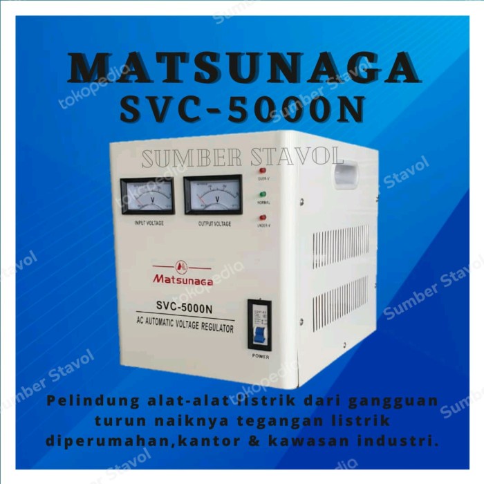 stabilizer stavol matsunaga 5000N - 5000 VA - 5000 watt stavolt