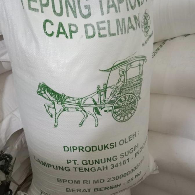 

Sagu delman 25 kg / tepung tapioka / tepung tapioca delman 25 kg Ready Stok zp 1209