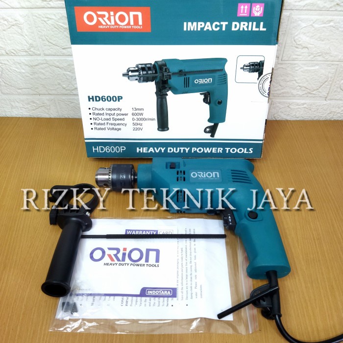 ✅New Ori Mesin Bor Beton 13 Mm Bor Tembok Orion Impact Drill Orion Hd-600P Bisa Gojek