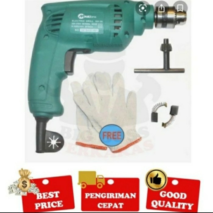 ✅New Ori Bor Listrik-Maltank Bor Electric Drill Sh-30 -Mesin Bor Gypsum Terbatas