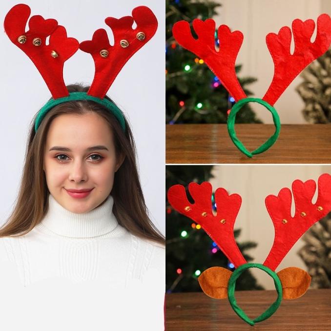 

Bando Natal Tanduk Rusa Kostum Natal Cosplay Christmas Jepitan Murah Original