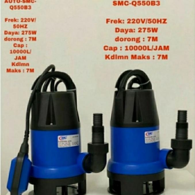 Pompa Celup Kolam Ikan 250 Watt Mc Pump Pompa Celup Air Otomatis