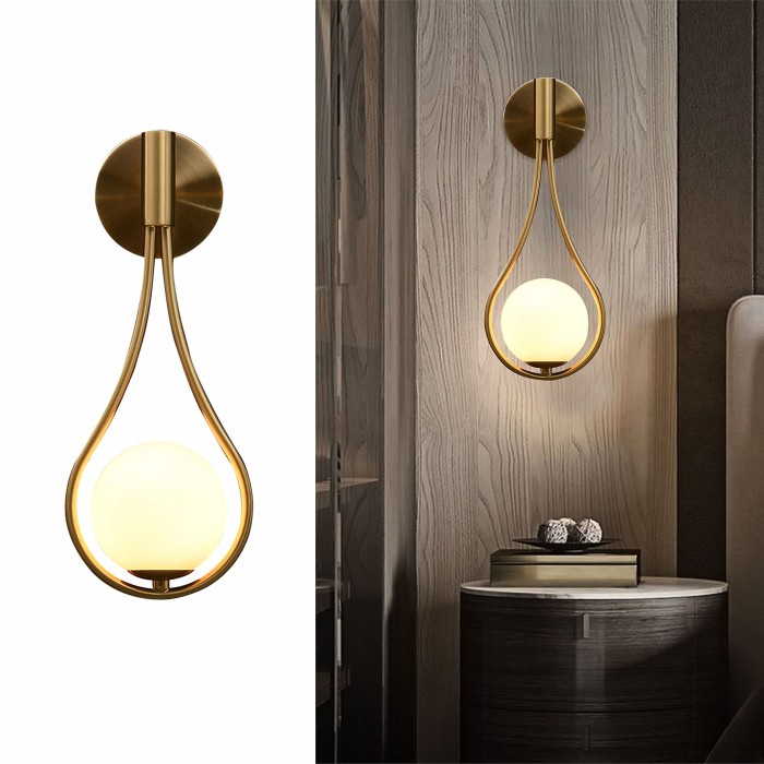 Promo Lampu Dinding Hias Minimalis Lorong Hotel Sudut Kamar Tidur