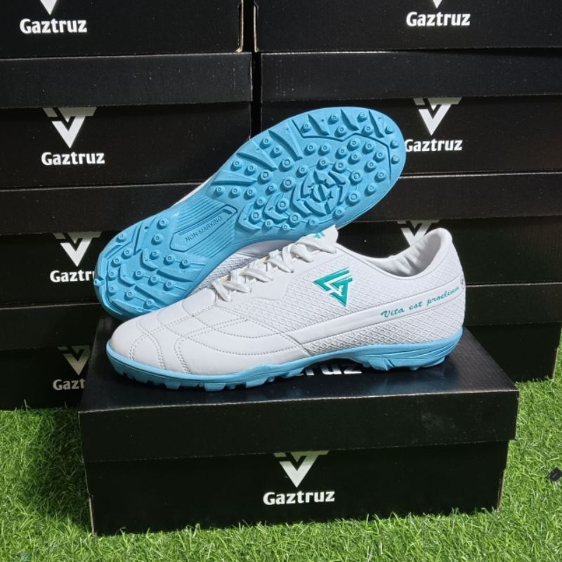 [EXCLUSIVE] BEST QUALITY SEPATU FUTSAL ORIGINAL GAZTRUZ SONIX_sepatu futsal gaztruz sonix white