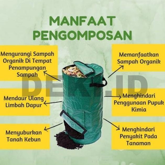 Compost Bag 200 L Tas Kompos Tempat Membuat Komposter Easygrow