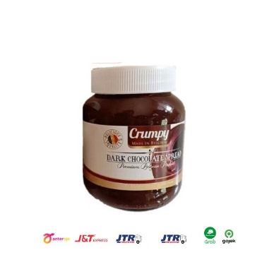 

Selai Crumpy Dark Chocolate Spread 400Gr / Selai Coklat