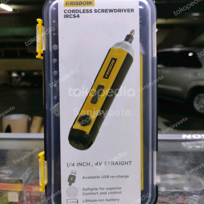 ✅Ori Krisbow Cordless Screwdriver Obeng Terbaru