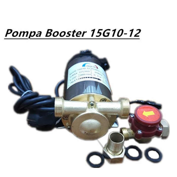 ✅Original Pompa Booster Pompa Dorong 90W Pompa Mini Booster Pump Pendorong Auto Berkualitas