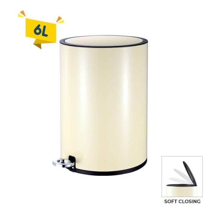 ✅Termurah Zehn 6L Pedal Bin Polished Tempat Sampah Terbatas