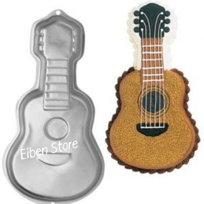 

✅Termurah Wilton Guitar Cake Baking Pan / Loyang Gitar Terbatas