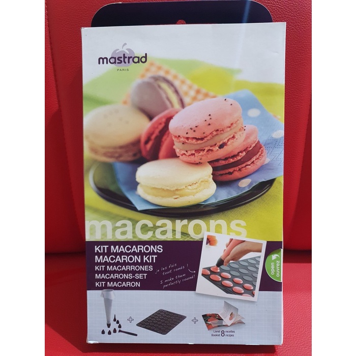 

✅Termurah Mastrad Macarons Kit Set 40X30Cm Cake Mould / Macaron Baking Tools Bisa Gojek