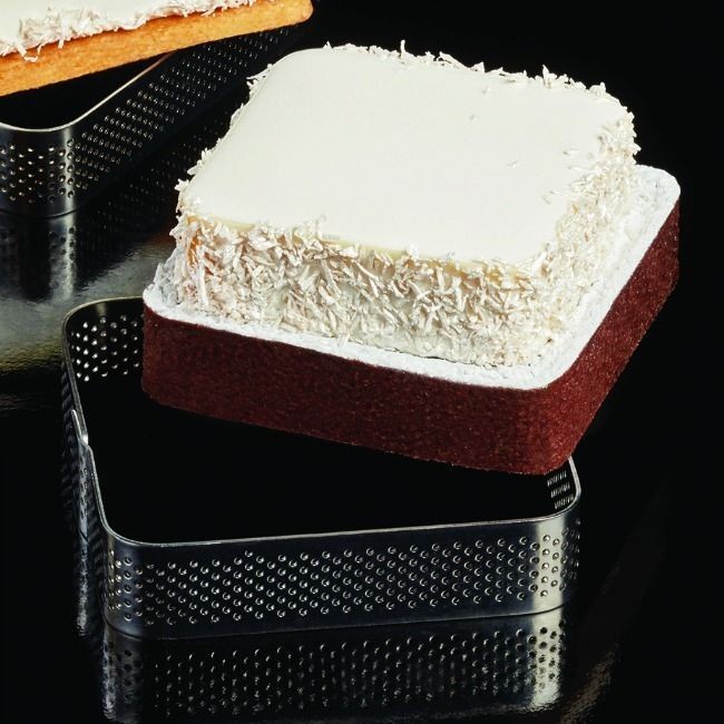 

✅Termurah Cake Tart Ring Square Micro Perforated 6.5 X 6.5Cm Terbatas