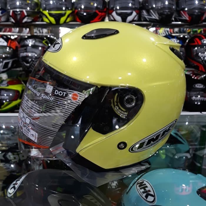 ✨New Helm Ink Centro Jet Solid Light Yellow Cream Glossy Limited