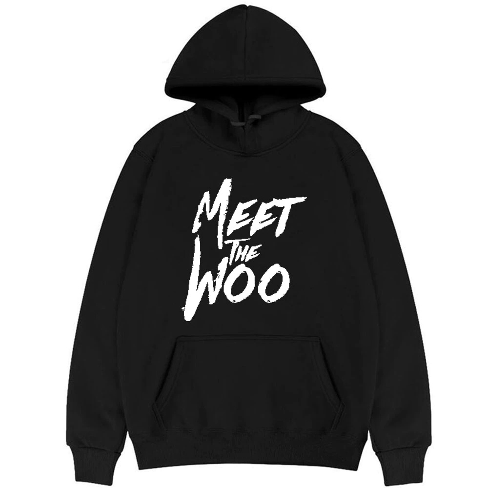 hoodie distro cowok keren terbaru Meet The Woo original