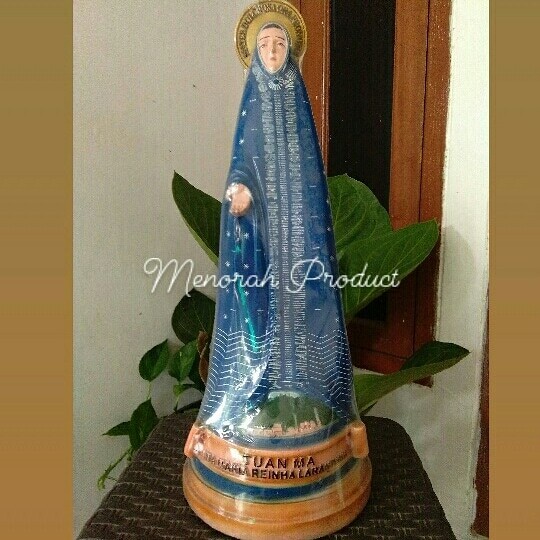Patung Bunda Maria Tuan Ma, Reinha Larantuka, Flores Biru. 40cm