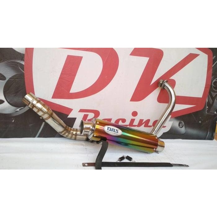 ✨New Ori Exhaust Knalpot Racing Kawasaki Ninja Rr Mono Dbs Thailand Rainbow Terbaru