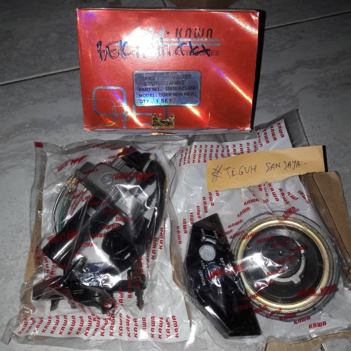✨Ori Kunci Kontak Set  Jok  Tutup Tangki Tiger New Revo Original Kawa Bisa Sameday