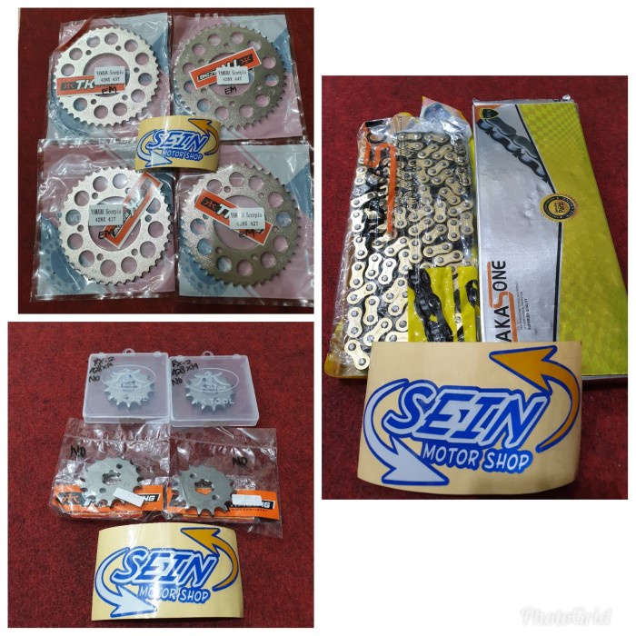 ✨Ori Gear Gir Gear Set Vixion Byson R15 Xabre Limited