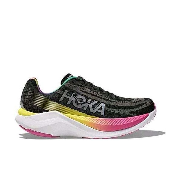 Sepatu Hoka One One March X Black Rainbow Original 36-42 Womens