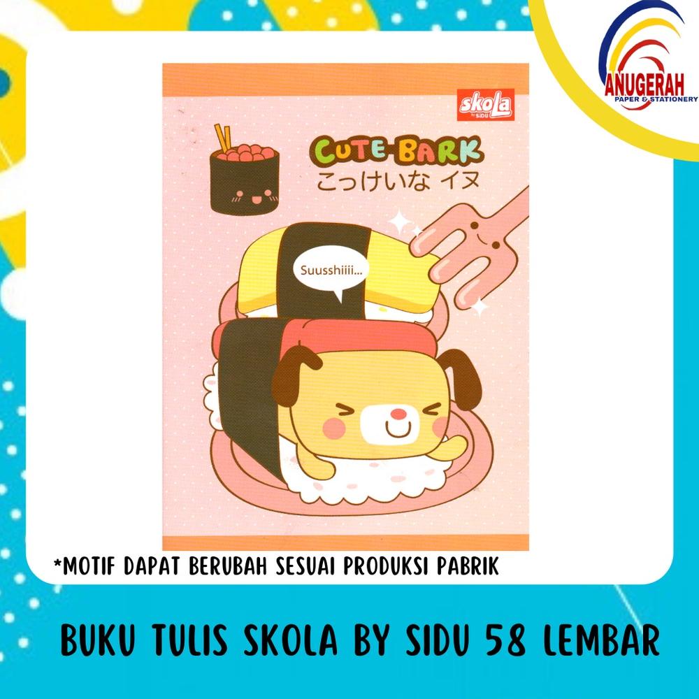 

TERMURAH BUKU TULIS SKOLA BY SIDU 58 LEMBAR (PAK) ORIGINAL PROMO